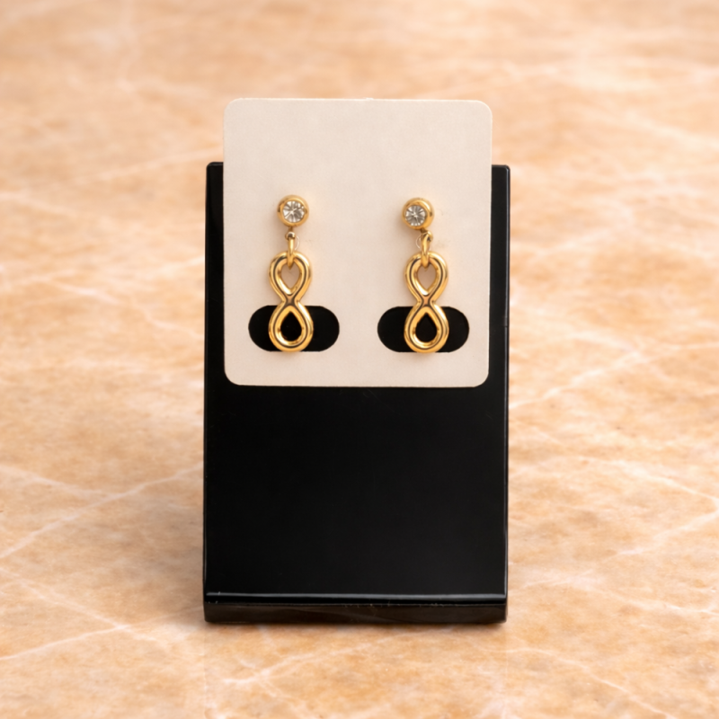 Boucle d'oreilles infini